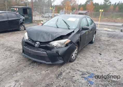 2015 Toyota Corolla Le from USA, damaged, VIN 2T1BURHE5FC398886